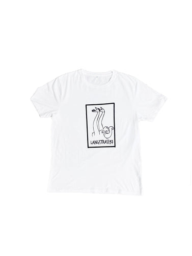 LS97 T-Shirt – White – «Tanzendi Frau»